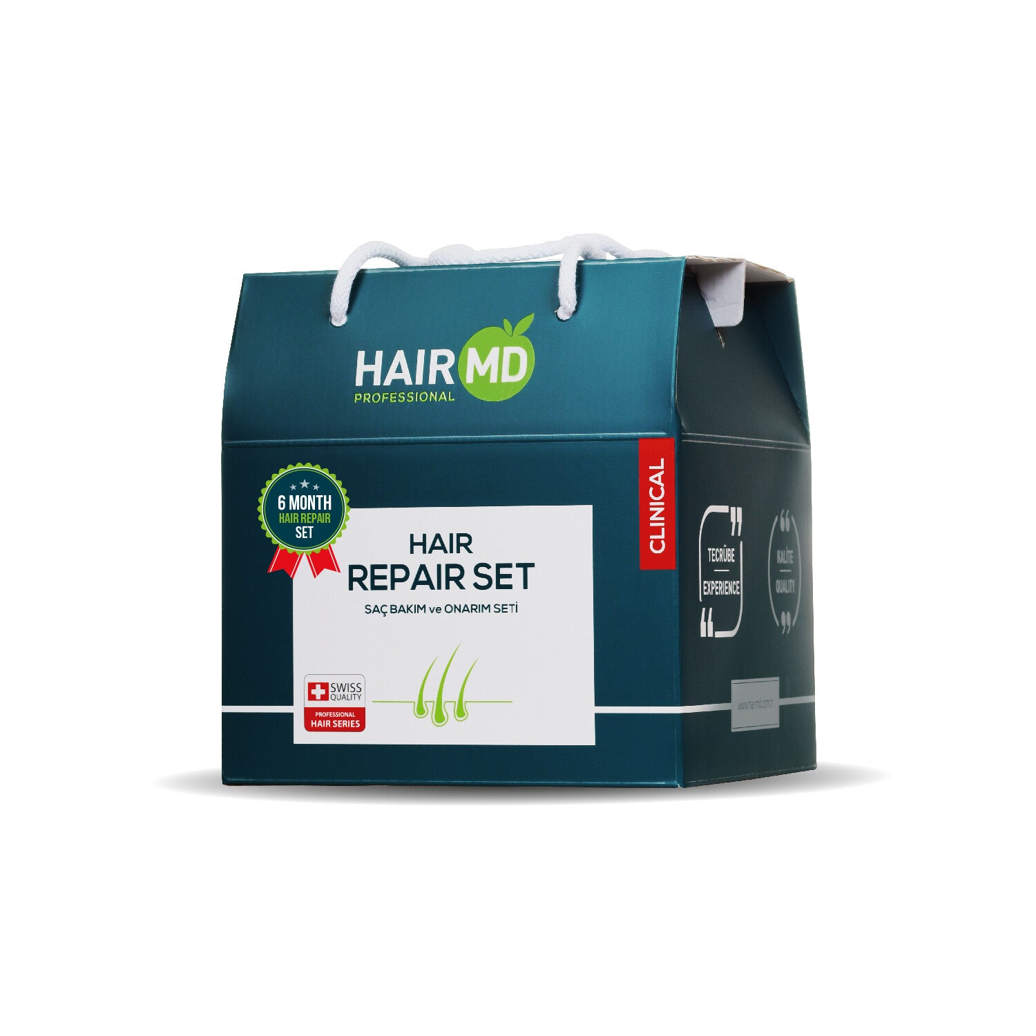 HairMd Post-Transplant Hair Repair Set – 6-Month Hair Repair Treatment Set